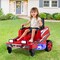 12V Kids Ride-On Lawn Mower Toy with LED Lights and Parent Control